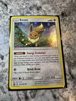 Eevee 101A/149 Alternate Art Holo Promo Pokemon Card NM - Image 4