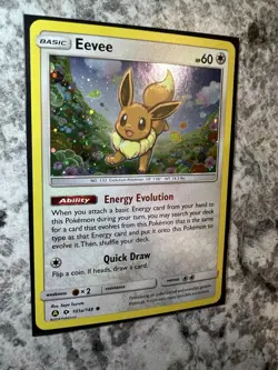 Eevee 101A/149 Alternate Art Holo Promo Pokemon Card NM - Image 5