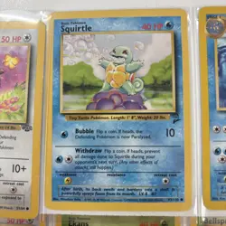 Pokemon 1st Edition Shadowless Base Set Card Lot - 6 Cards Total NM-/LP+ - Image 3