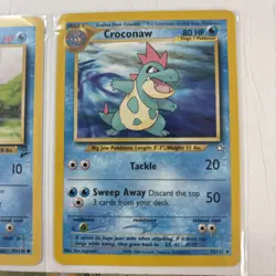 Pokemon 1st Edition Shadowless Base Set Card Lot - 6 Cards Total NM-/LP+ - Image 4