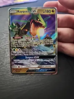 Pokemon TCG Rayquaza GX Celestial Storm Card 109/168 LP - Image 2