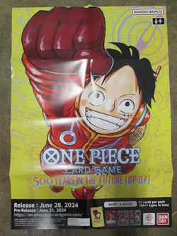 One Piece Card Game 500 Years In The Future Monkey D Luffy Exclusive Poster - Image 1
