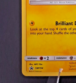 Detective Pikachu SM194 Promo Holo Rare 2019 Movie Promo Pokemon TCG Card NM/LP - Image 5