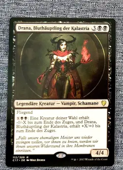 MTG Magic: Drana, Bluthauptling der Kalastria, Bloodchief, DEUTSCH Vampir - Image 1
