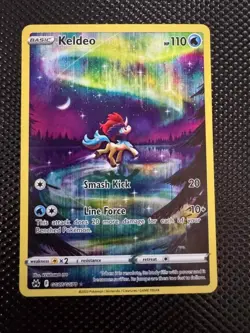 Pokemon Keldeo GG07/GG70 Crown Zenith Galarian Gallery Holo Ultra Rare 110HP NM - Image 2