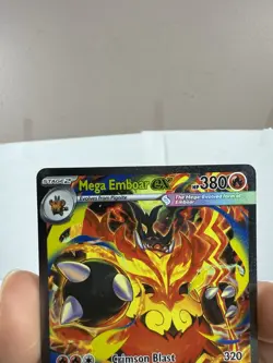 Pokemon Mega Emboar Ex 273/217 Ascended Heroes SIR Special Illustration Rare - Image 3