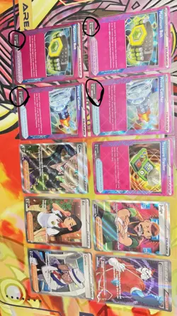 Pokemon TCG, ACE SPEC, and Trainer Full Art, Silver Double Rare, except Xerosic - Image 1
