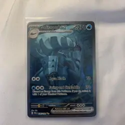 Pokemon TCG Golisopod EX Holo Card 246/182 Sv04: Paradox Rift - Image 1