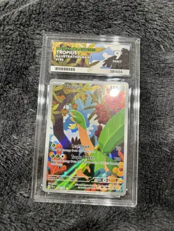 Tropius 195/193 Scarlet & Violet Paldea Evolved Illustration Rare Pokemon ACE 9 - Image 1