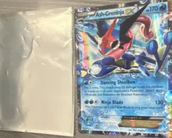 Ash-Greninja EX XY133 Black Star Promo Holo NM Pokemon Card - Image 2