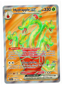 Pokemon TCG - Hydrapple EX #156/142 Full Art Ultra Rare Sv07: Stellar Crown - NM - Image 1