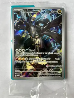 Pokemon TCG N's Zekrom 031 Ascensed Heroes Promo Pokemon Center Stamped Sealed - Image 1
