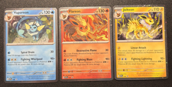 Black Star Promos Jolteon Flareon Vaporeon Pokemon TCG Prismatic Evolutions Lot - Image 1