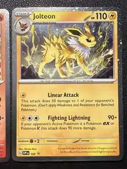 Black Star Promos Jolteon Flareon Vaporeon Pokemon TCG Prismatic Evolutions Lot - Image 4