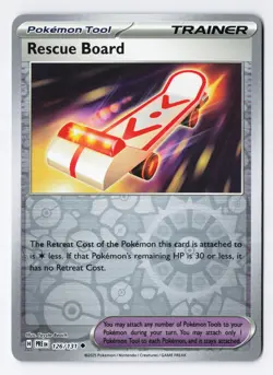 Rescue Board 126/131 - SV: Prismatic Evolutions Uncommon Reverse Holo NM - Image 1