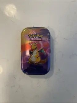 Pokemon TCG KANTO Power Dragonite Mini Tin EMPTY Tin NO PACKS - Image 1