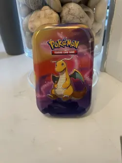 Pokemon TCG KANTO Power Dragonite Mini Tin EMPTY Tin NO PACKS - Image 4