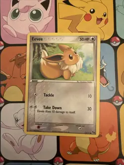 Pokemon - Eevee 13/17 Common Pop Series 3 Promo - NM - Image 1