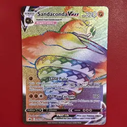 Sandaconda VMAX 206/198 Secret Art Rare Rainbow Chilling Reign Pokemon TCG - Image 1