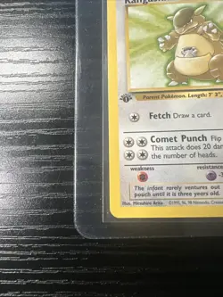 Kangaskhan 21/64 1st Edition Jungle Rare WOTC Vintage Pokemon - Image 2