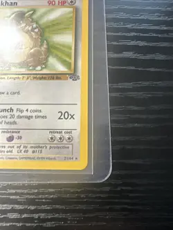 Kangaskhan 21/64 1st Edition Jungle Rare WOTC Vintage Pokemon - Image 5