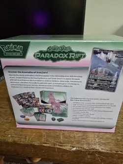 Pokemon Paradox Rift Elite Trainer Box ETB Iron Valiant Brand New Factory Sealed - Image 3