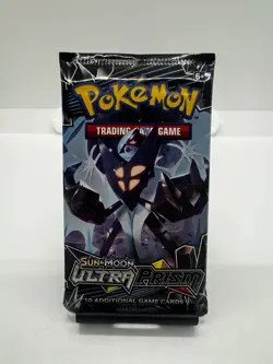 Pokemon Sun & Moon Ultra Prism Booster Pack Factory Sealed NEW From A Tin! - Image 1