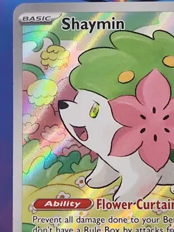 2025 Pokemon Shaymin Full Art Holo Destined Rivals #185/182 - Image 2