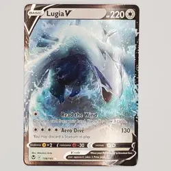 Lugia V 138/195 Silver Tempest Sword & Shield Pokemon 2022 - Image 1