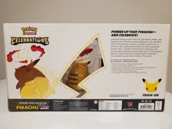 Pokemon Celebrations Premium Figure Collection Pikachu VMAX Box Factory Sealed 820650809408 - Image 2