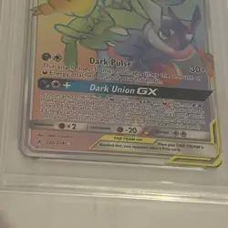 Pokemon Greninja & Zoroark GX 222/214 Unbroken Bonds PSA 9 - Image 3