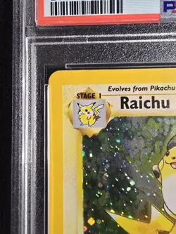 2000 Pokemon Game Base II #16 Raichu Holo PSA 5 - Image 2
