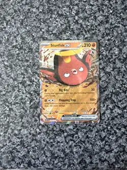 Stunfisk ex - Ascended Heroes 114/217 - Double Rare - Pokemon TCG - NM - Image 2