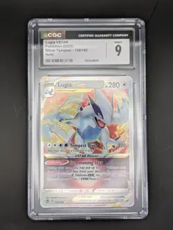 Pokemon TCG Lugia VSTAR Holo Silver Tempest 139/195 CGC 9 - Image 1