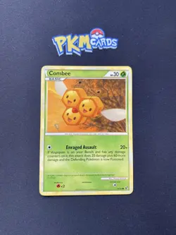 Pokemon TCG Combee Undaunted 44/90 Regular LP. - Image 1