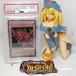 🔥L👀K🔥💎PSA10💎2016 YuGiOh CT13-EN001 SLIFER THE SKY DRAGON🎖LTD✨HOLO🥩SCR - Image 1