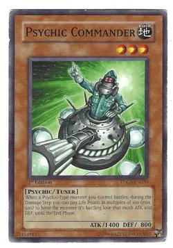 Psychic Commander x1 6/10 MP+ Yu-GI-Oh! The Duelist Genesis 1st Ed TDGS-020 01 - Image 1