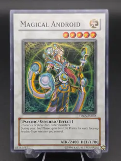 Magical Android TDGS-EN043 YuGiOh The Duelist Genesis 2008 Super Rare HP - Image 1