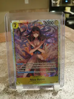 One Piece TCG Nico Robin EB03-055 Heroines Edition SR Super Rare (LP/NM) - Image 1