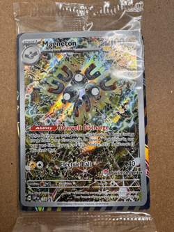 Magneton 159 SVP Pokemon Center Exclusive Stamped Promo Card Sealed - Image 1