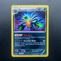 Pokemon TCG Karte - Hydreigon 103/99 Black&White Next Destinies Secret Rare - Image 1