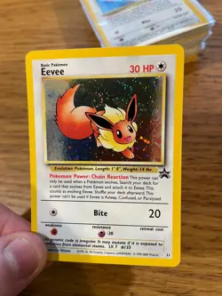 Eevee No.11 WOTC Black Star Promo Pokemon Card! FAST & FREE P&P! - Image 5