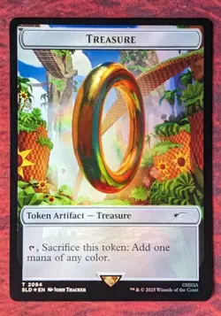 Treasure Token 2094 (Rainbow FOIL) 2094 | NM FOIL | SLD Magic MTG - Image 1