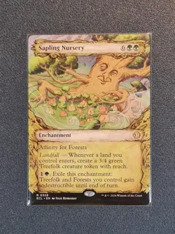 MTG Sapling Nursery - Showcase - Lorwyn Eclipsed - ECL - Near Mint+ - Image 1
