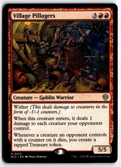 Village Pillagers NM ECC Commander: Lorwyn Eclipsed MTG - Image 1