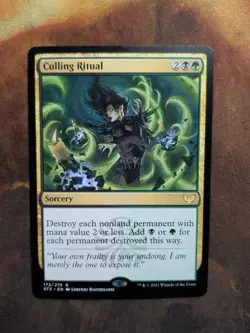 MTG Strixhaven: School of Mages Culling Ritual Card 172/275 Regular Rare - Image 1