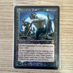 MTG Foil Dawn Of The Dead NM Artist Commander Torment - Image 1