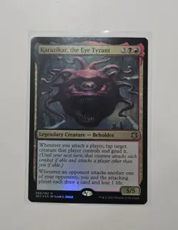 MTG: Karazikar, the Eye Tyrant Commander: Foil #D164 - Image 1