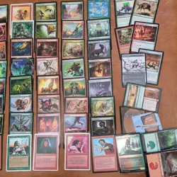 Whole COMMANDER Magic Deck - Heaven to Earth Games = Toxic Poison infect GRUUL - Image 2