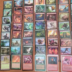 Whole COMMANDER Magic Deck - Heaven to Earth Games = Toxic Poison infect GRUUL - Image 3